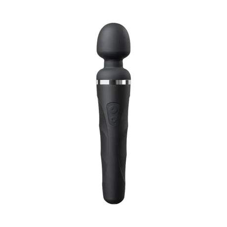 Lovense Domi 2 – App-controlled Mini Wand Vibrator (black) - Save 30% - Lovense App Control Powerful External Stimulation - United Kingdom