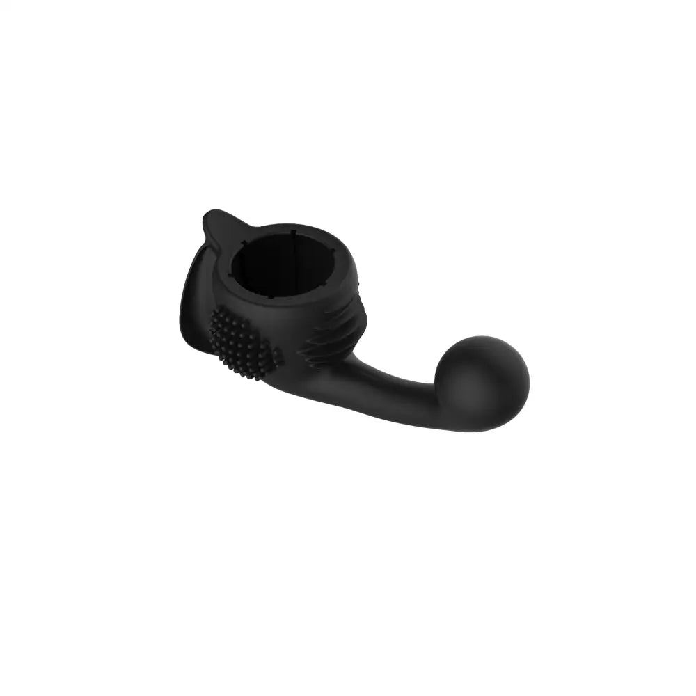 Lovense Domi Female Attachment – 3-in-1 Wand Add-on (black) - Save 20% - Lovense Dual Stim with Clitoral Brush - Sale United Kingdom