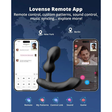 Lovense Edge 2 – App-controlled Prostate Massager with Dual Motors - Save 30% - Sex Toy Uk - Anal Vibrators United Kingdom Stoke-on-trent
