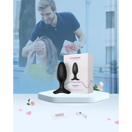 Lovense Hush 2 Vibrating Butt Plug (1.5 Inch) – App Controlled Sex Toy - Save 15% - 1.5 Inch | App-controlled Uk - Anal Dildos United