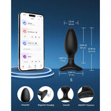Lovense Hush 2 Vibrating Butt Plug (1.5 Inch) – App Controlled Sex Toy - Save 15% - 1.5 Inch | App-controlled Uk - Anal Dildos United