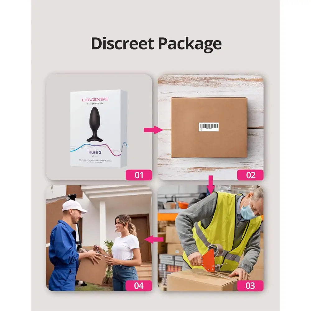 Lovense Hush 2 Vibrating Butt Plug (1.75’’) – App Controlled Sex Toy - Save 5% - 1.75’’ | App-controlled Uk - Anal Dildos United Kingdom