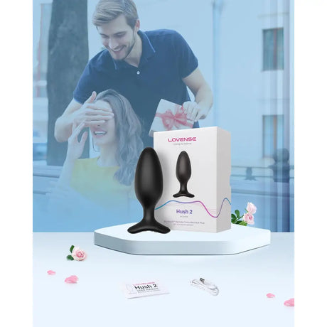 Lovense Hush 2 Vibrating Butt Plug (1.75’’) – App Controlled Sex Toy - Save 5% - 1.75’’ | App-controlled Uk - Anal Dildos United Kingdom