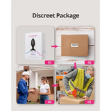 Lovense Hush 2 Vibrating Butt Plug (2.25’’) – App Controlled Sex Toy - Save 5% - 2.25’’ | App-controlled Uk - Anal Dildos United Kingdom