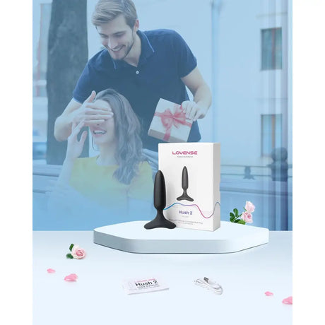 Lovense Hush 2 Vibrating Butt Plug – App Controlled Sex Toy (1 Inch) - Save 15% - App-controlled Uk - Anal Dildos United Kingdom