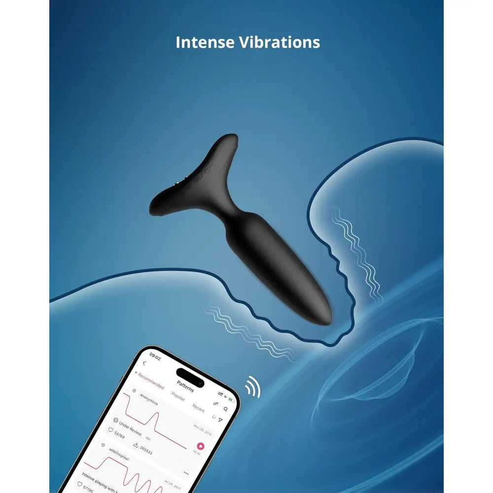 Lovense Hush 2 Vibrating Butt Plug – App Controlled Sex Toy (1 Inch) - Save 15% - App-controlled Uk - Anal Dildos United Kingdom