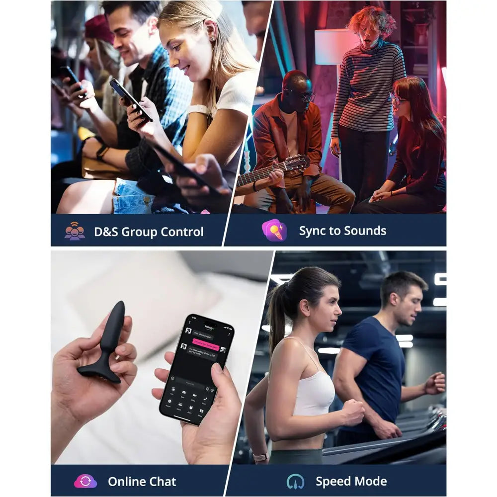 Lovense Hush 2 Vibrating Butt Plug – App Controlled Sex Toy (1 Inch) - Save 15% - App-controlled Uk - Anal Dildos United Kingdom