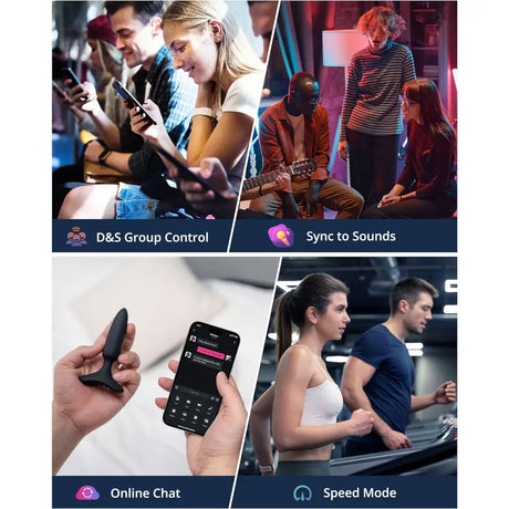 Lovense Hush 2 Vibrating Butt Plug – App Controlled Sex Toy (1 Inch) - Save 15% - App-controlled Uk - Anal Dildos United Kingdom