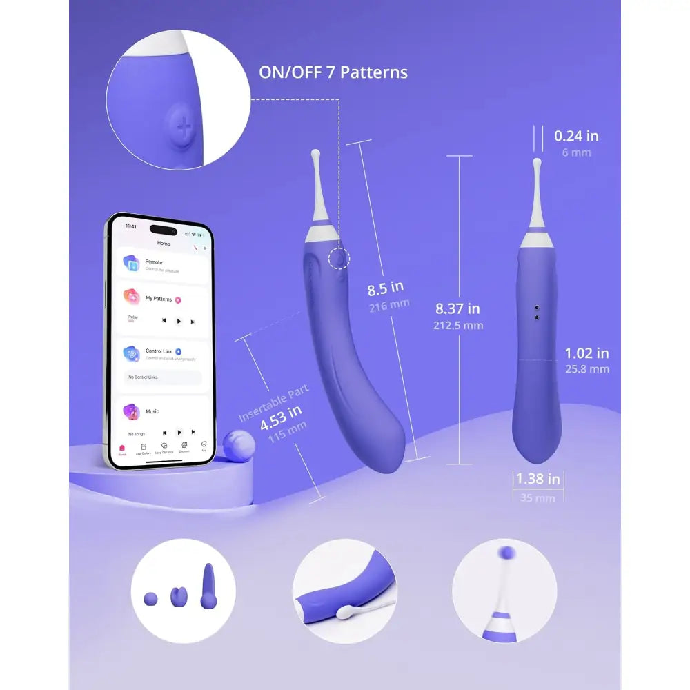 Lovense Hyphy High-frequency Vibrator – App Controlled Sex Toy - Save 5% - App-controlled Uk - United Kingdom Stoke-on-trent