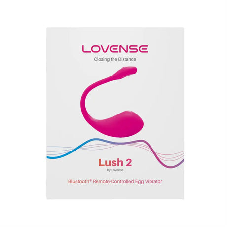 Lovense Lush 2 Wearable Vibrating Egg – App Controlled Sex Toy - Save 15% - App-controlled Uk - Vibrator United Kingdom Stoke-on-trent