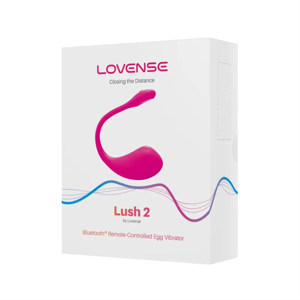 Lovense Lush 2 Wearable Vibrating Egg – App Controlled Sex Toy - Save 15% - App-controlled Uk - Vibrator United Kingdom Stoke-on-trent