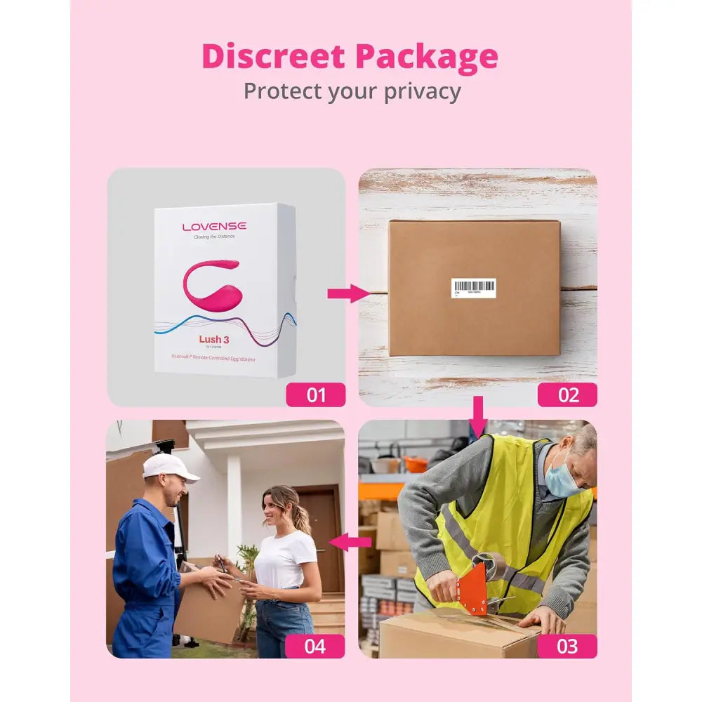 Lovense Lush 3 Wearable Vibrating Egg – App Controlled Sex Toy - Save 25% - App-controlled Uk - Vibrator United Kingdom Stoke-on-trent