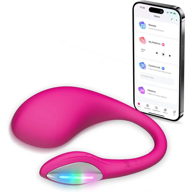 Lovense Lush 4 Vibrating Egg – App Controlled Sex Toy with Led Tail - Save 20% - App-controlled Uk - Vibrator United Kingdom Stoke-on-trent