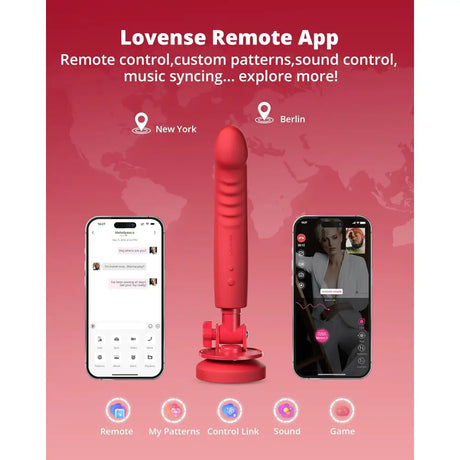 Lovense Mission 2 Touch-sensitive Suction Cup Dildo – App Controlled Sex Toy - Save 10% - Uk - United Kingdom Stoke-on-trent