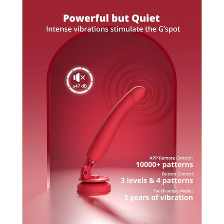 Lovense Mission 2 Touch-sensitive Suction Cup Dildo – App Controlled Sex Toy - Save 10% - Uk - United Kingdom Stoke-on-trent