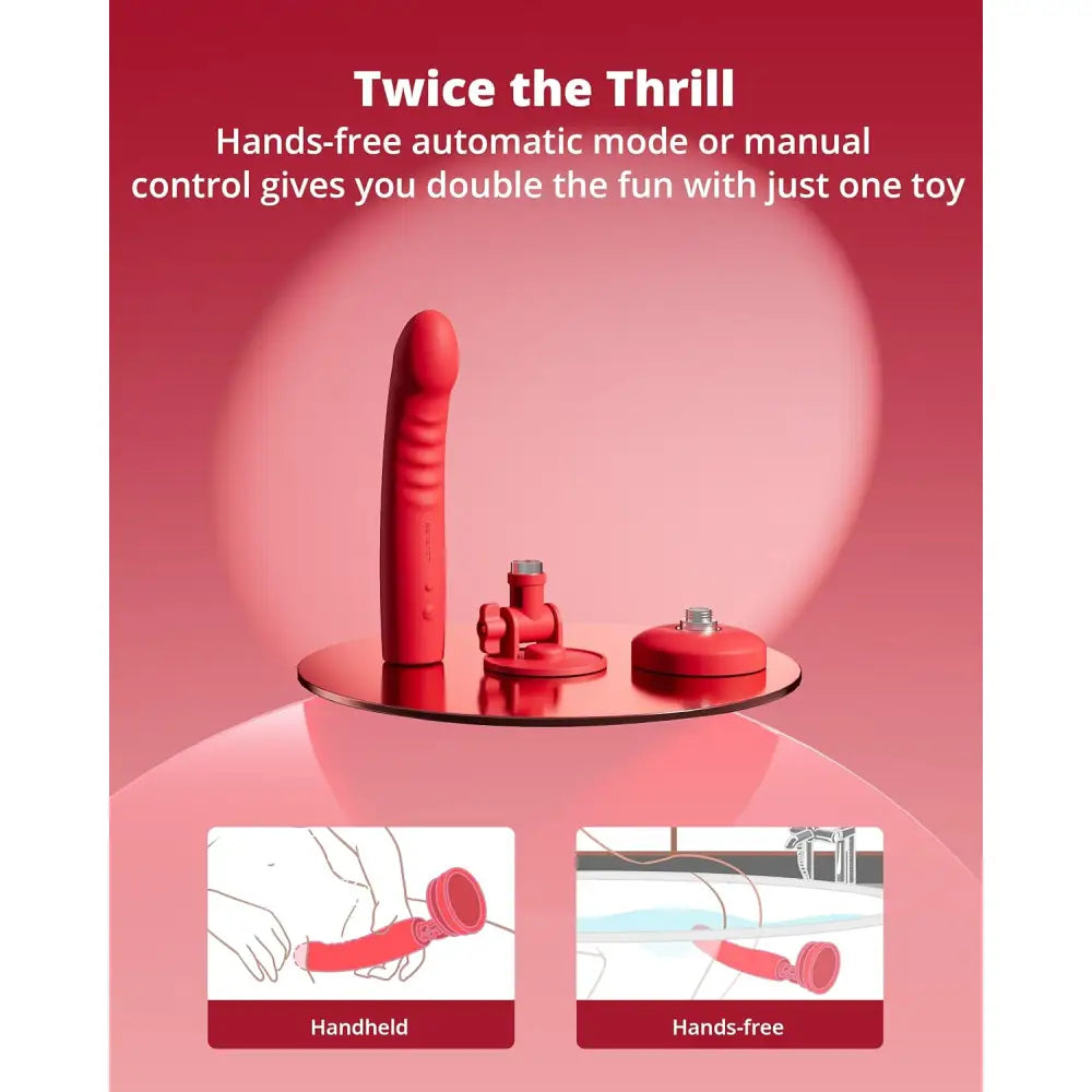 Lovense Mission 2 Touch-sensitive Suction Cup Dildo – App Controlled Sex Toy - Save 10% - Uk - United Kingdom Stoke-on-trent