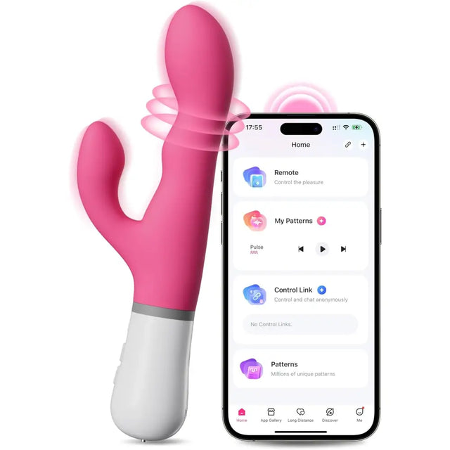 Lovense Nora Rotating Rabbit Vibrator – App Controlled Sex Toy - Save 5% - Uk - United Kingdom Stoke-on-trent