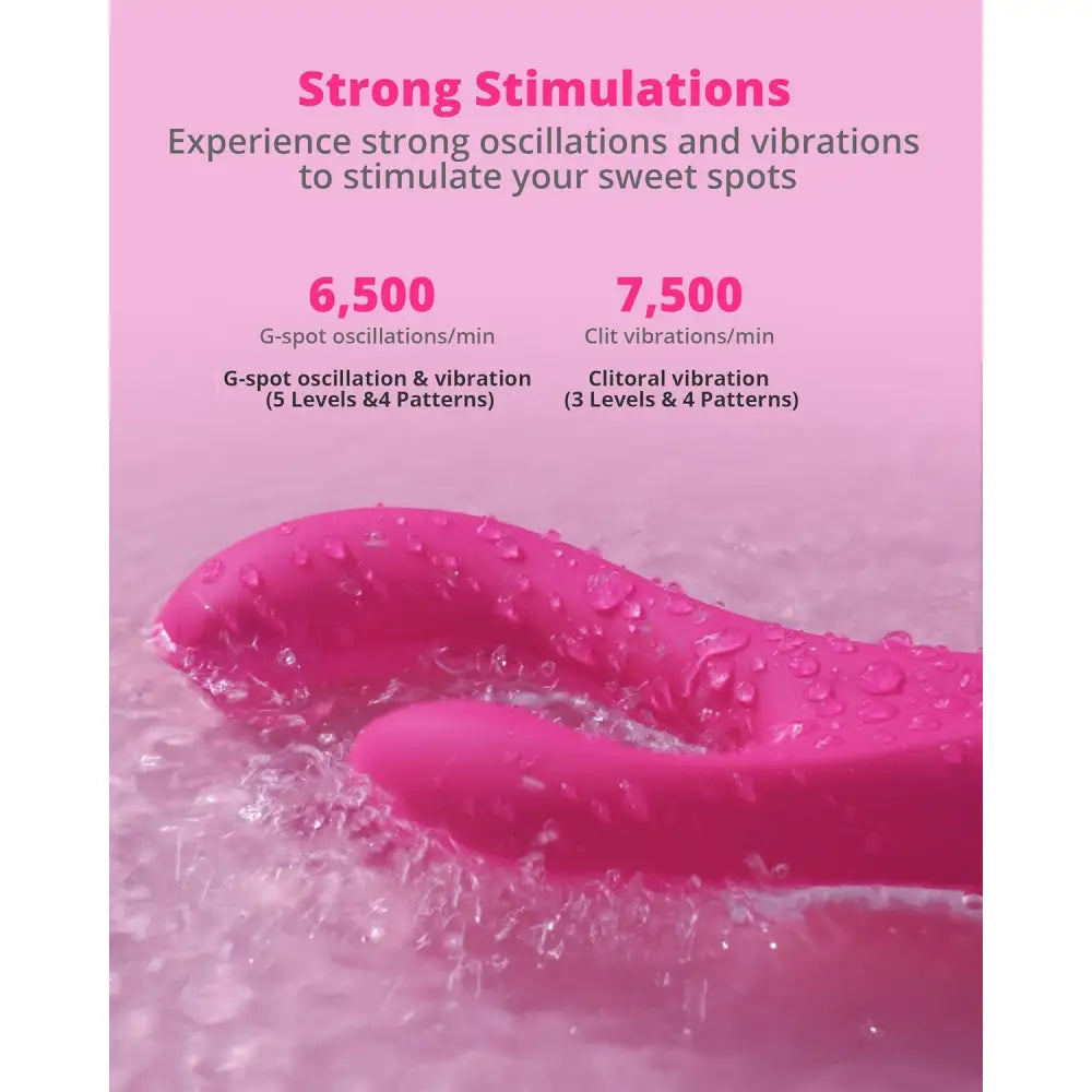 Lovense Osci 3 Warming Oscillating Rabbit Vibrator – App Controlled Sex Toy - Save 5% - Uk - United Kingdom Stoke-on-trent