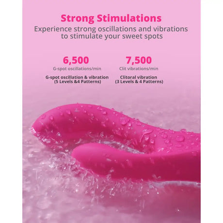 Lovense Osci 3 Warming Oscillating Rabbit Vibrator – App Controlled Sex Toy - Save 5% - Uk - United Kingdom Stoke-on-trent