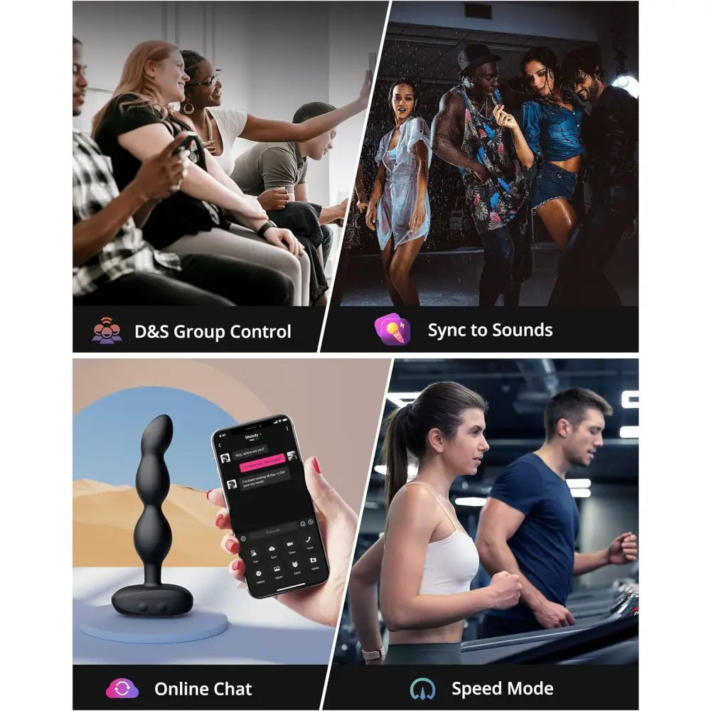 Lovense Ridge Rotating & Vibrating Anal Beads – App Controlled Sex Toy - Save 10% - Uk - Dildos United Kingdom Stoke-on-trent