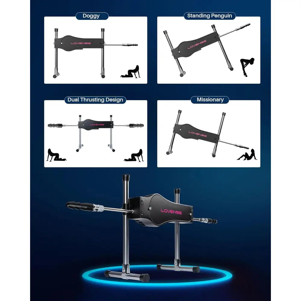 Lovense Sex Machine – App Controlled Thrusting Toy for Couples & Solo Play - Save 10% - Uk - Dildo United Kingdom Stoke-on-trent