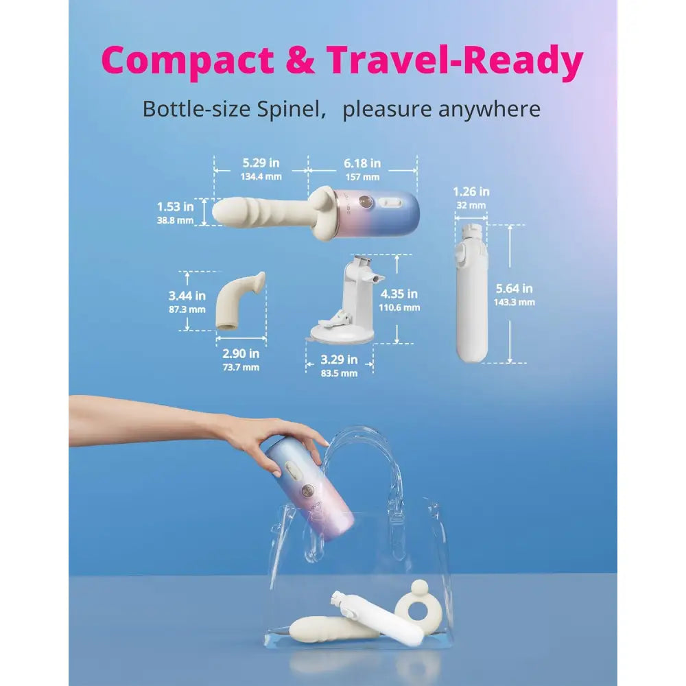 Lovense Spinel Pocket Sex Machine – Thrusting Vibrating & Heating Toy - Save 10% - Uk - Dildo United Kingdom Stoke-on-trent