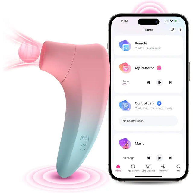 Lovense Tenera 2 Pulsesense Clit Sucker – App Controlled Waterproof Sex Toy - Save 10% - Quiet App-controlled - Vibrator United Kingdom