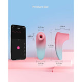 Lovense Tenera 2 Pulsesense Clit Sucker – App Controlled Waterproof Sex Toy - Save 10% - Quiet App-controlled - Vibrator United Kingdom