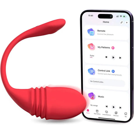 Lovense Vulse Thrusting G-spot Vibrator – App Controlled Sex Toy - Save 20% - Uk - United Kingdom Stoke-on-trent
