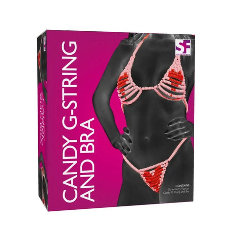 Lovers Candy Bra and g String Set g Fast Shipping Sexy Lingerie United Kingdom Stoke on Trent