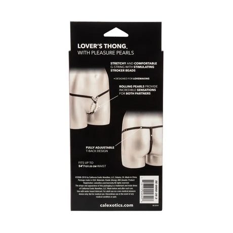 Lovers Thong with Pleasure Pearls - New Products – Latest Sex Toys & Adult Arrivals United Kingdom Stoke-on-trent