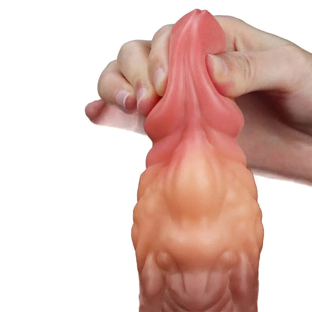 Lovetoy 7 Inch Dual Layered Silicone Cock - Save 25% - Fast Shipping - Dildo United Kingdom Stoke-on-trent