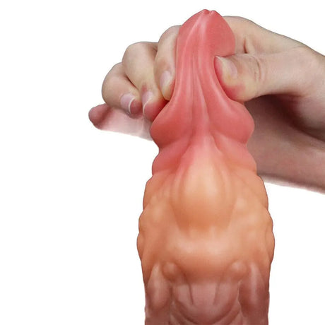 Lovetoy 7 Inch Dual Layered Silicone Cock - Save 25% - Fast Shipping - Dildo United Kingdom Stoke-on-trent