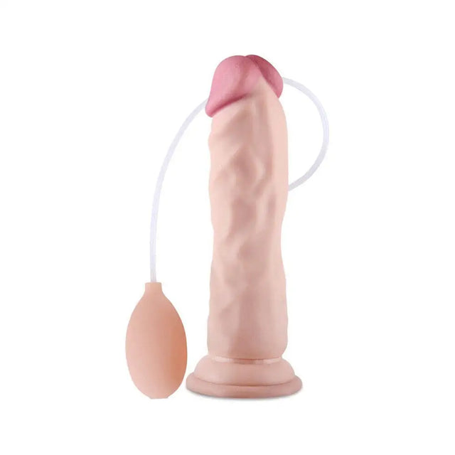 Lovetoy Cumming Softee Squirting 8.5 Inch Cock - Save 25% - Fast Shipping - Dildo United Kingdom Stoke-on-trent