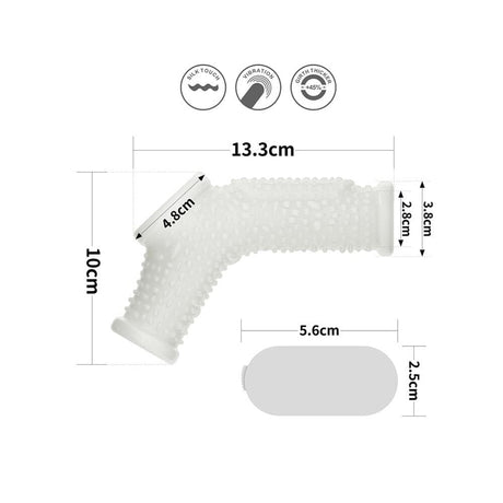Lovetoy Drip Knights Ring Vibrating Penis Sleeve - Save 30% - Sale