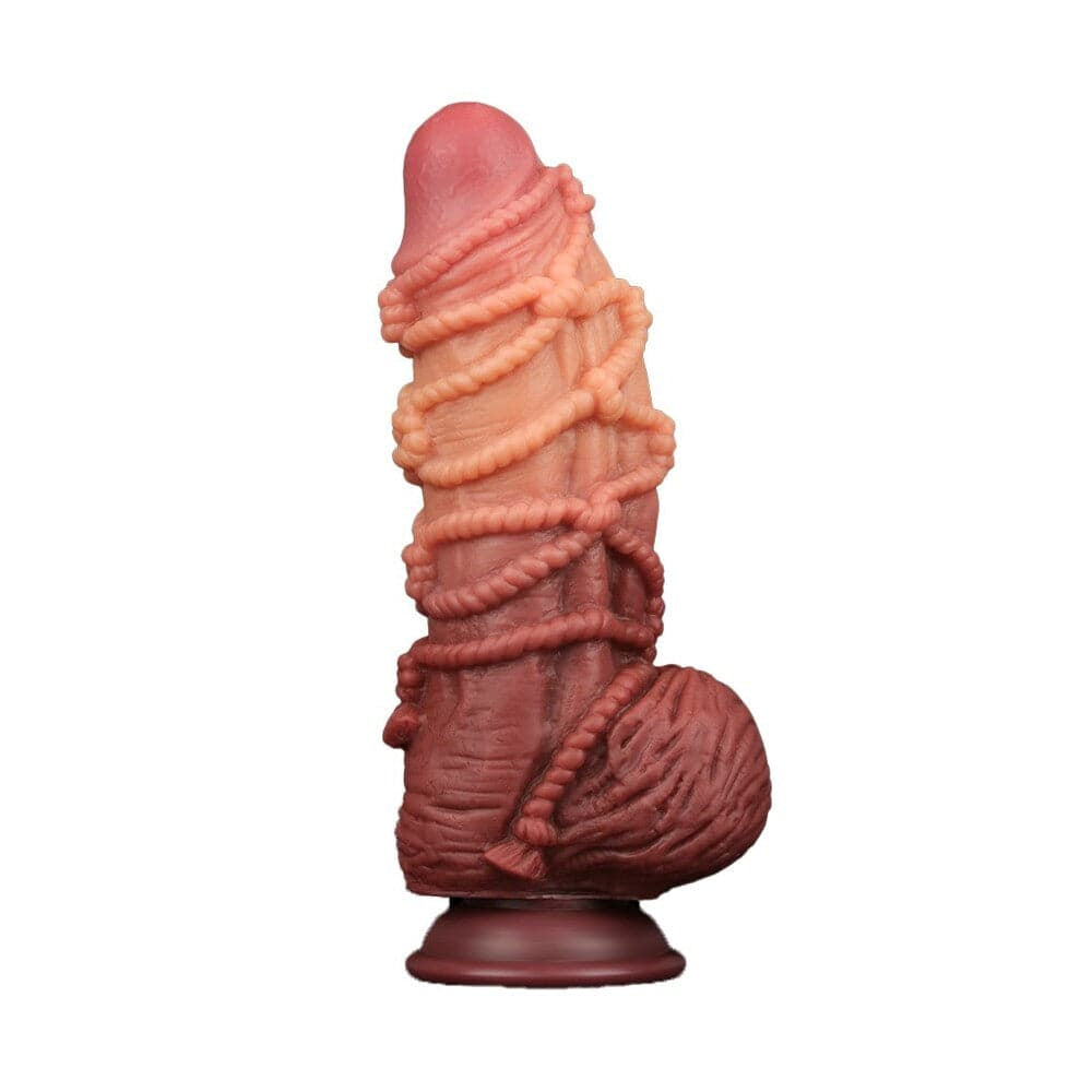 Lovetoy Extreme Dildo mit Seilmuster