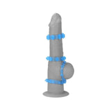 Lovetoy Glow in the Dark Lumino Play Cock Rings X4 - Save 25% - in the - Fast Shipping - Sale United Kingdom Stoke-on-trent