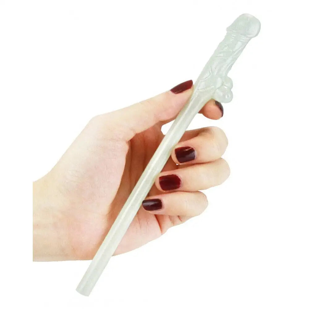 Lovetoy Pack of 9 Willy Straws Glow in the Dark - Save 30% - of in the - Fast Shipping - Sale United Kingdom Stoke-on-trent