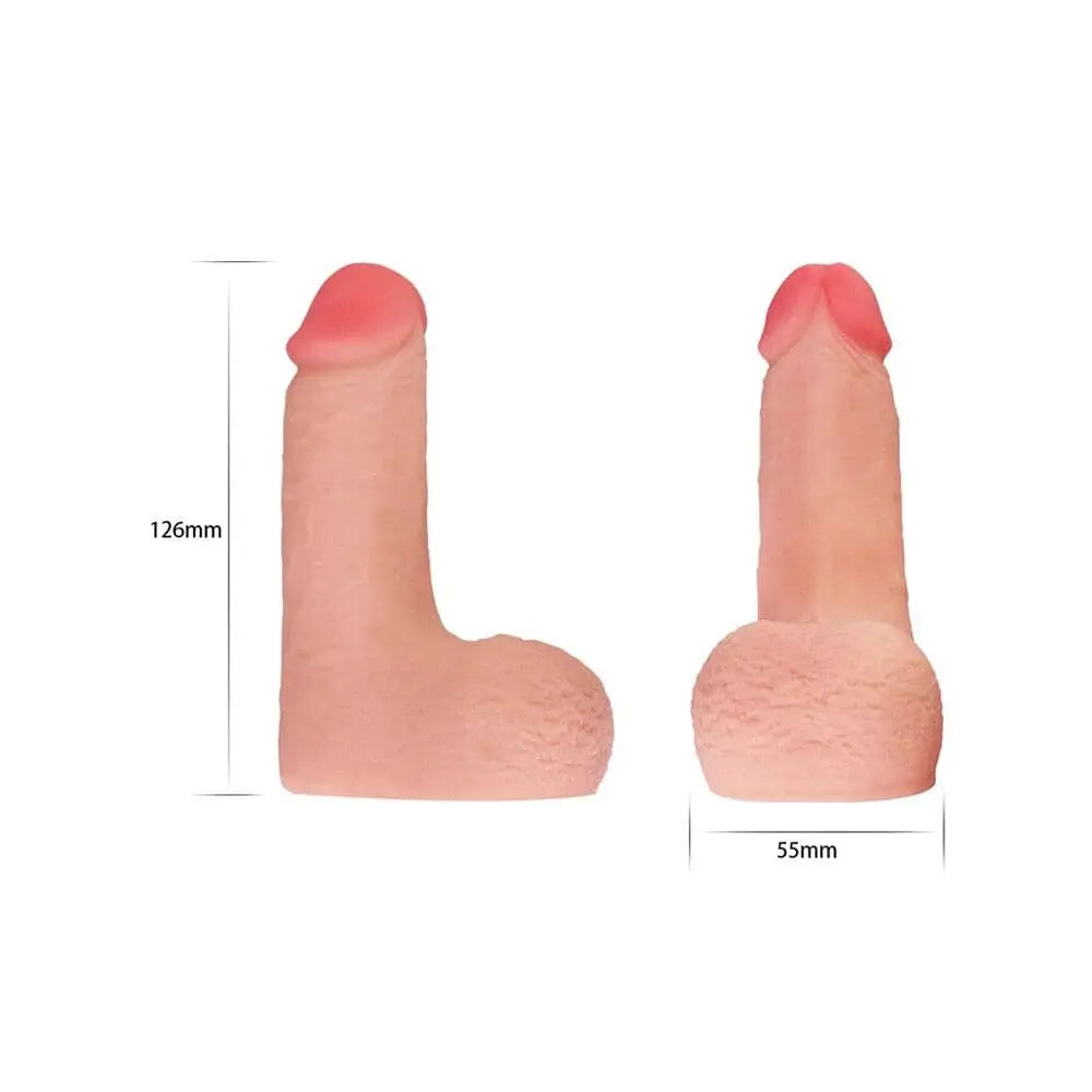 Lovetoy Skinlike Limpy Cock 5 Inches Flesh Pink - Save 15% - Fast - Dildo United Kingdom Stoke-on-trent