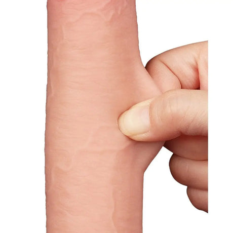 Lovetoy Sliding Easy Bend Skin Dildo 9 Inch - Save 25% - Fast Shipping - United Kingdom Stoke-on-trent
