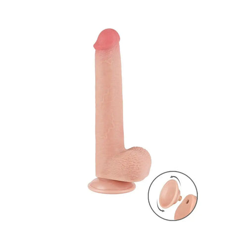 Lovetoy Sliding Easy Bend Skin Dildo 9 Inch - Save 25% - Fast Shipping - United Kingdom Stoke-on-trent