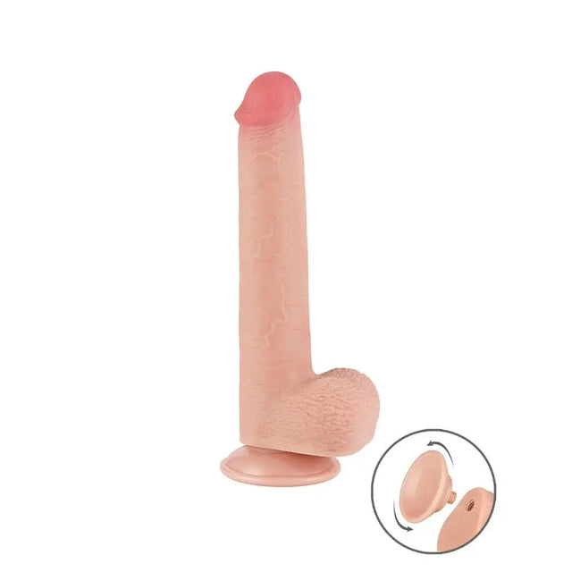 Lovetoy Sliding Easy Bend Skin Dildo 9 Inch - Save 25% - Fast Shipping - United Kingdom Stoke-on-trent