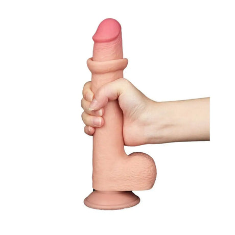 Lovetoy Sliding Easy Bend Skin Dildo 9 Inch - Save 25% - Fast Shipping - United Kingdom Stoke-on-trent