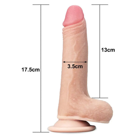Lovetoy Sliding Skin Dildo 7 Inch - Save 25% - Fast Shipping - United Kingdom Stoke-on-trent