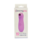 Loving Joy 10 Function Clitoral Suction Vibrator Pink - Vibrators - Save 25% - Fast Shipping - United Kingdom Stoke-on-trent