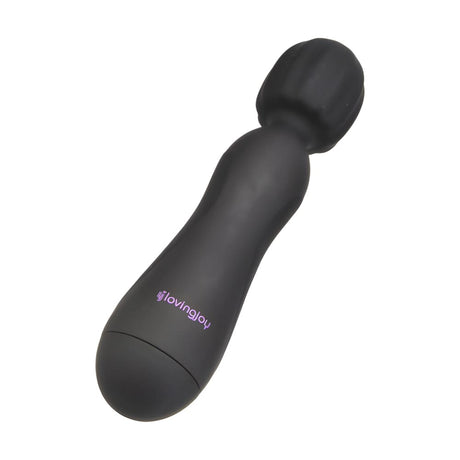 Loving Joy 10 Function Magic Wand Vibrator Black - Vibrators - Save 30%
