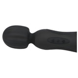 Loving Joy 10 Function Magic Wand Vibrator Black - Vibrators - Save 20%