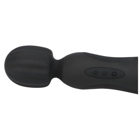Loving Joy 10 Function Magic Wand Vibrator Black - Vibrators - Save 30%