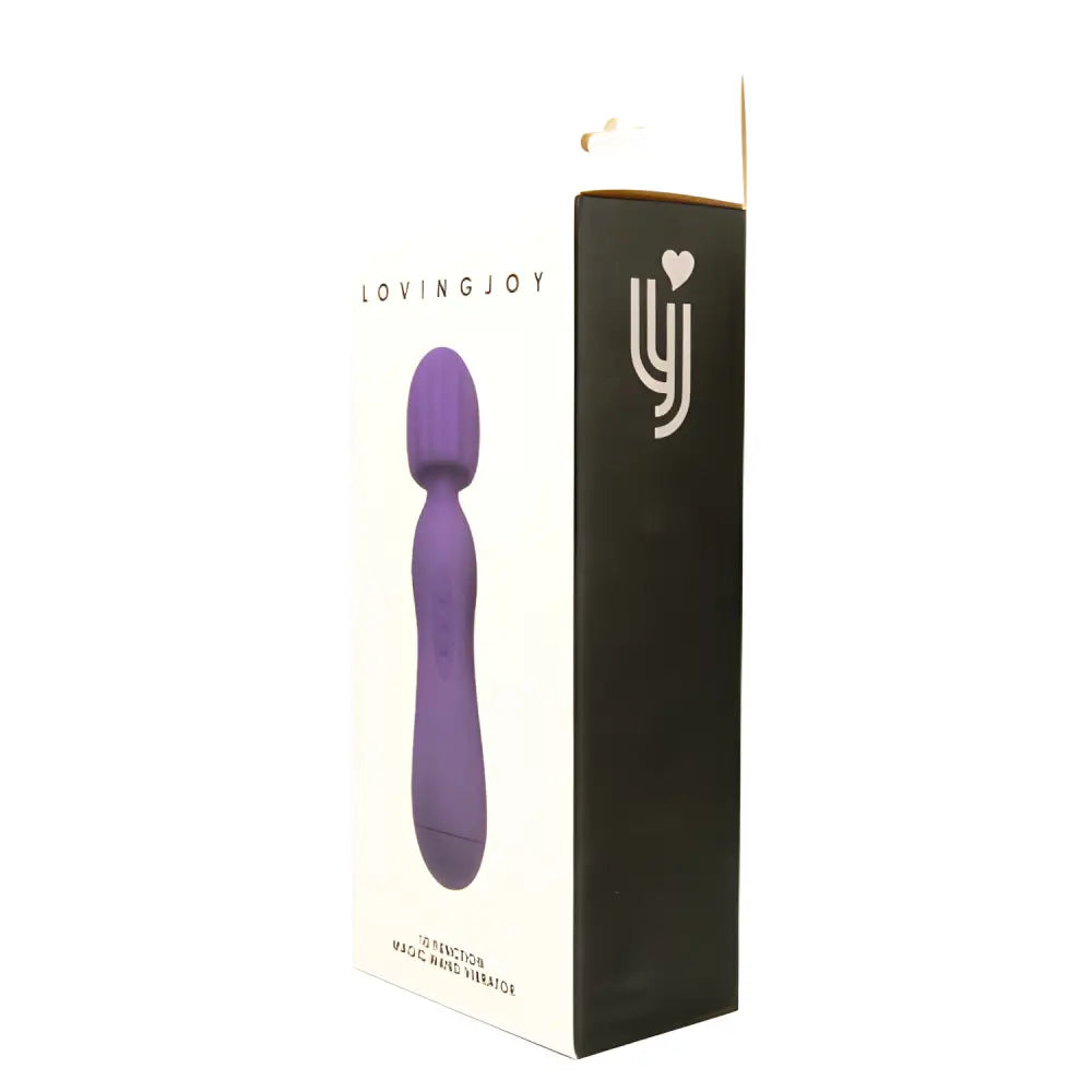 Loving Joy 10 Function Magic Wand Vibrator Purple - Vibrators - Save 15% - Fast - United Kingdom Stoke-on-trent