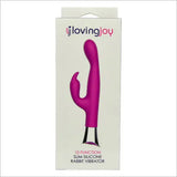 Loving Joy 10 Function Slim Silicone Rabbit Vibrator Purple - Vibrators - Save 15% - United Kingdom Stoke-on-trent